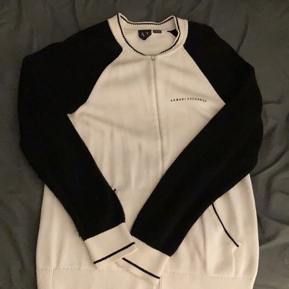 Armani Exchange men’s zip up sweater. - Picture 1 of 4